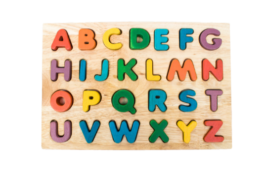 Wooden Letter Puzzle